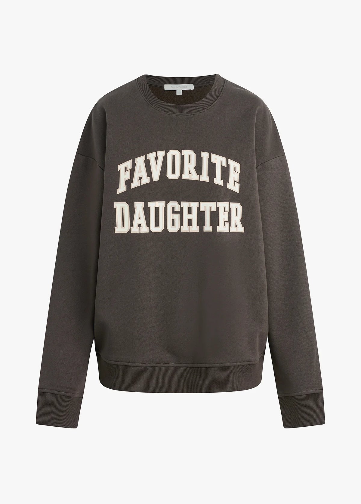 Favorite Daughter Collegiate Sweatshirt Coffee Gardenia