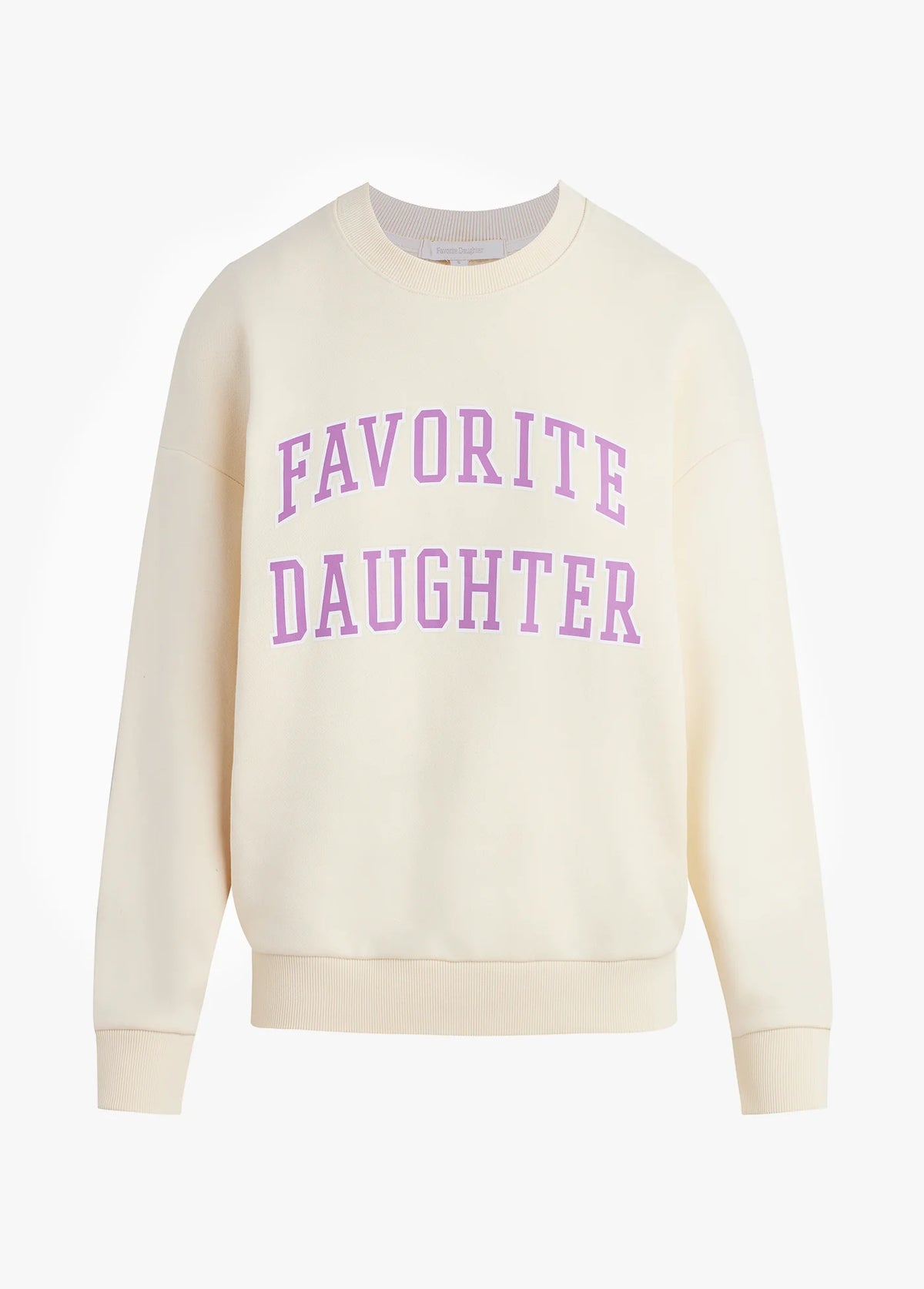Favorite Daughter Collegiate Sweatshirt Gardenia