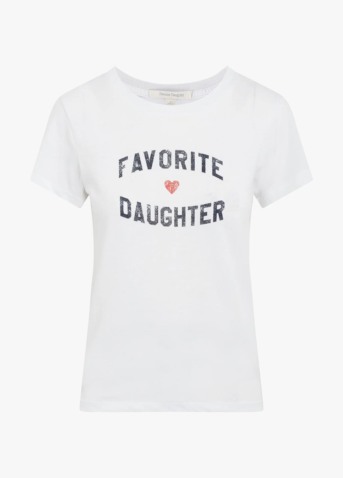 Favorite Daughter Logo Tee White