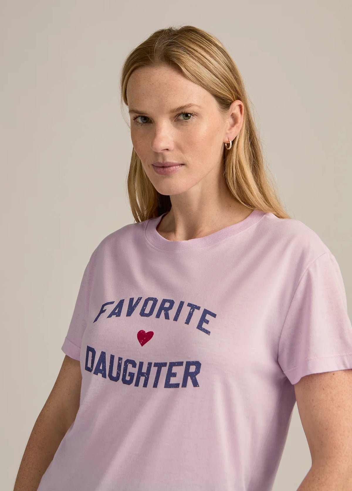 Favorite Daughter Logo Tee Wisteria Veneti