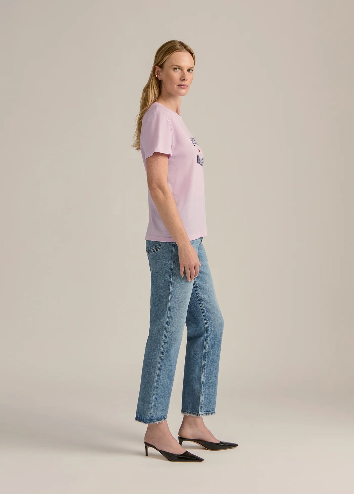 Favorite Daughter Logo Tee Wisteria Veneti