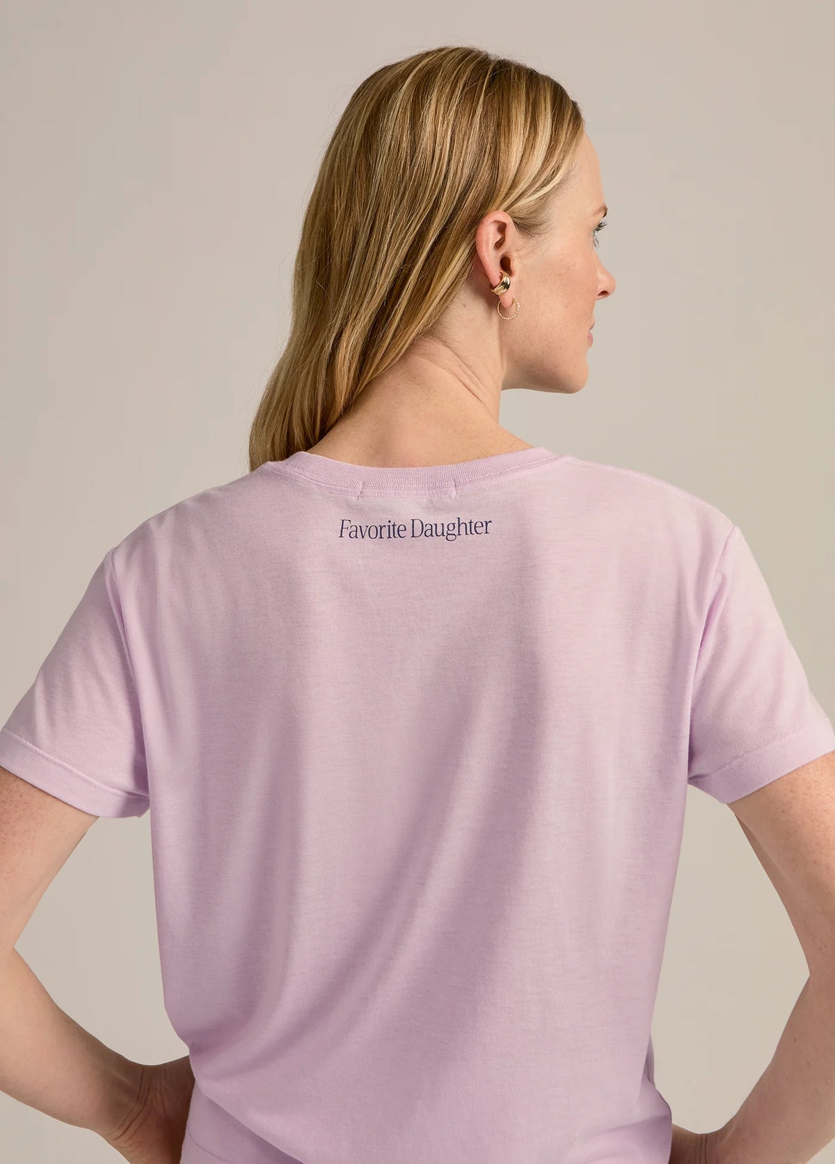 Favorite Daughter Mom Of The Year Tee in wisteria venti