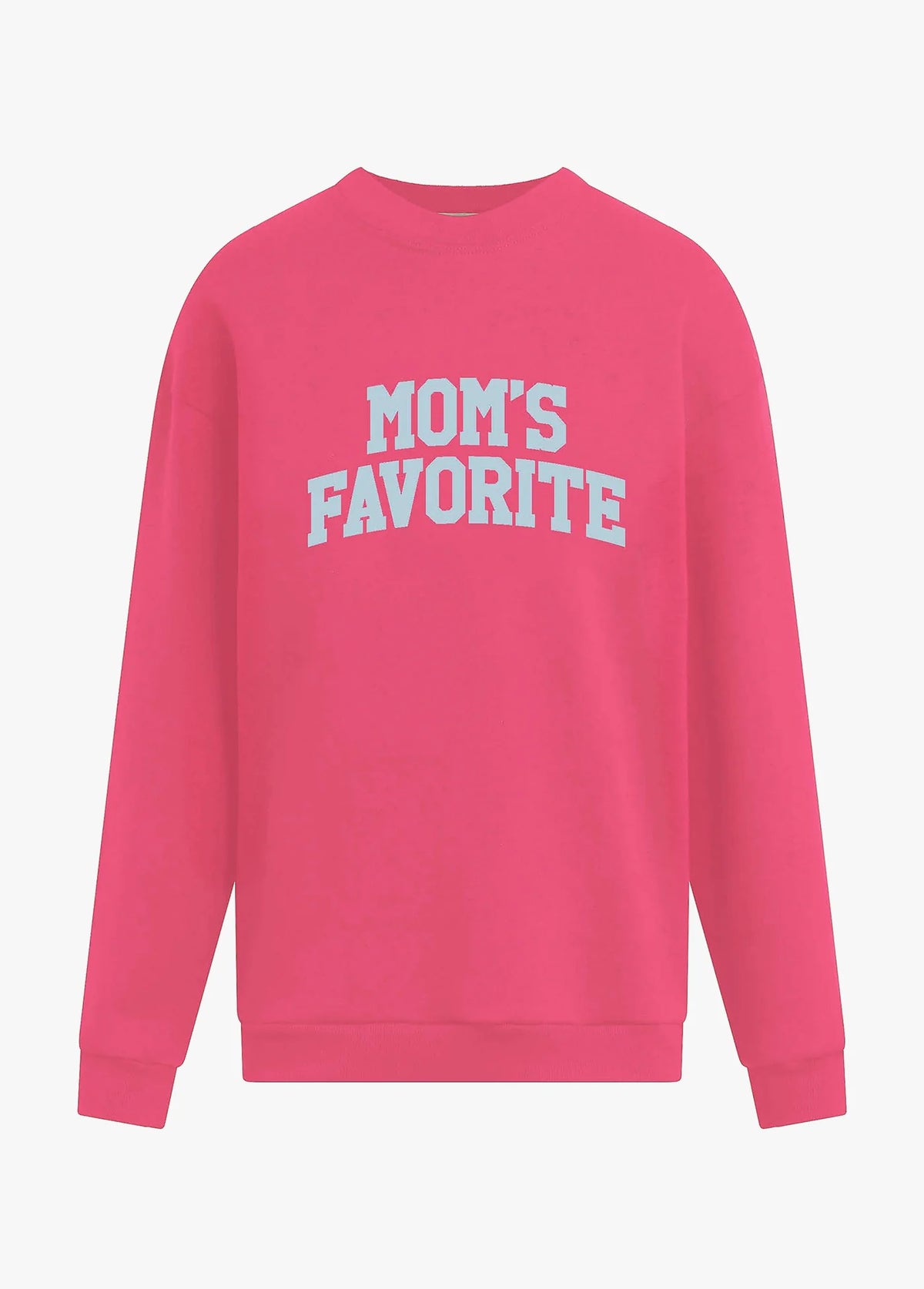Favorite Daughter Mom's Favorite Sweatshirt Beetroot Purple Grey