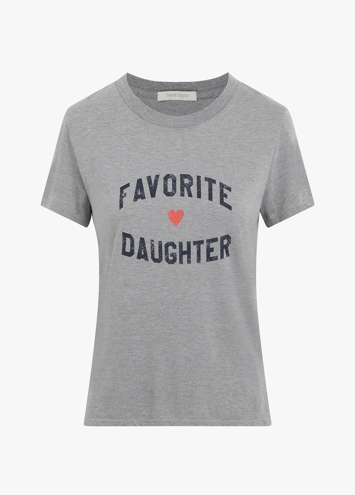 Favorite Daughter Logo Tee Heather Gray
