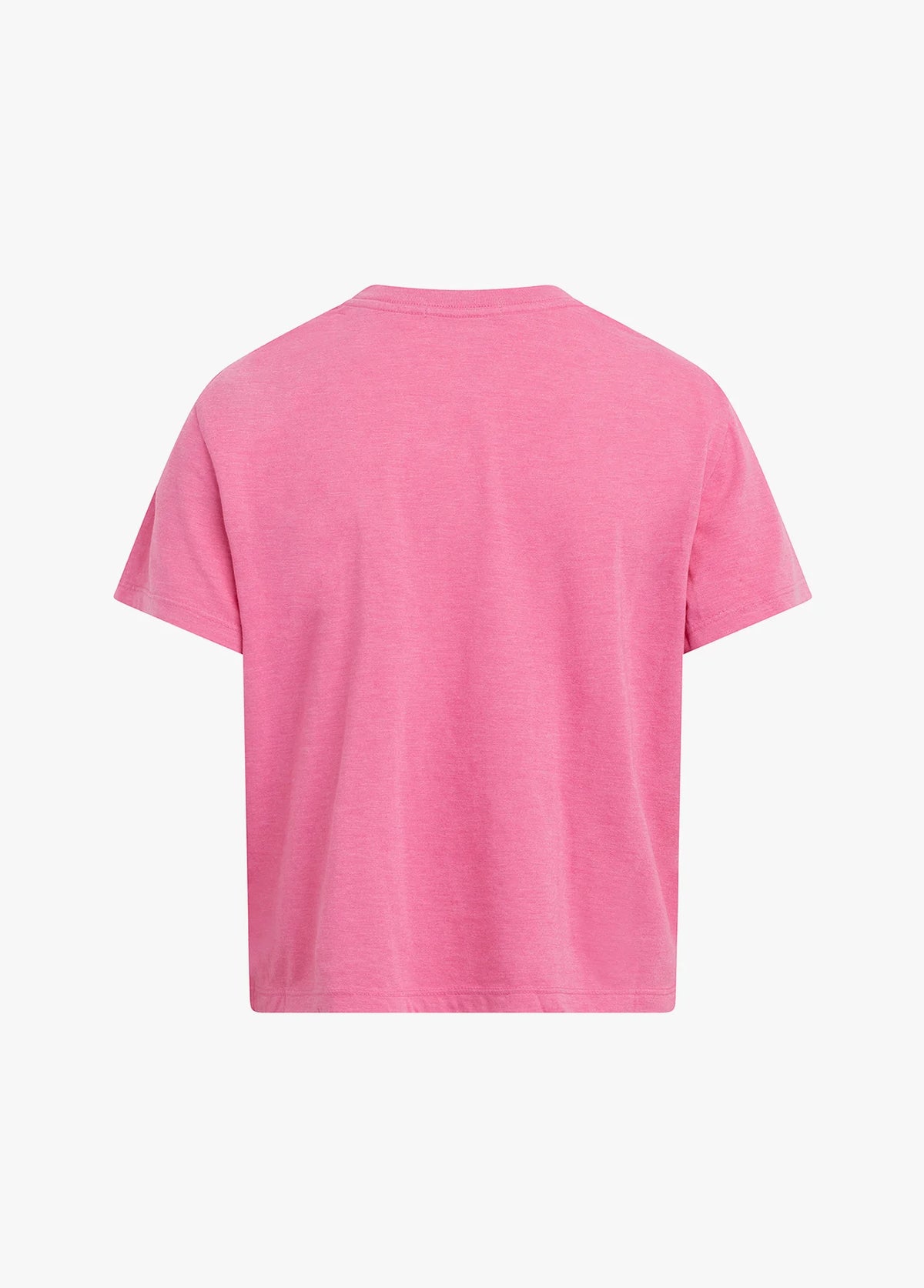 Favorite Daughter The Cropped Collegiate Tee Deep Rose