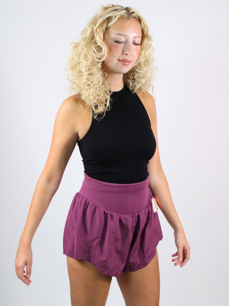 FP Movement Carpe Diem Shorts Deep Mulberry