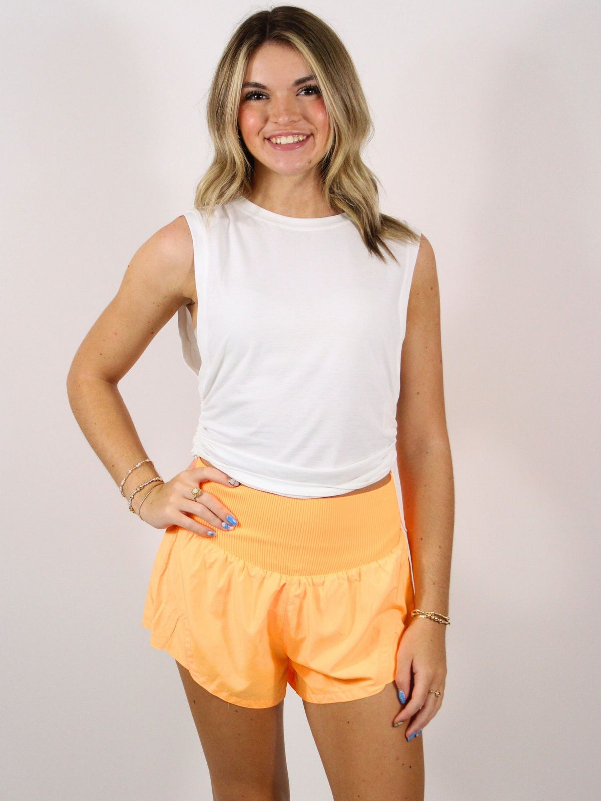 FP Movement Carpe Diem Shorts Neon Clementine