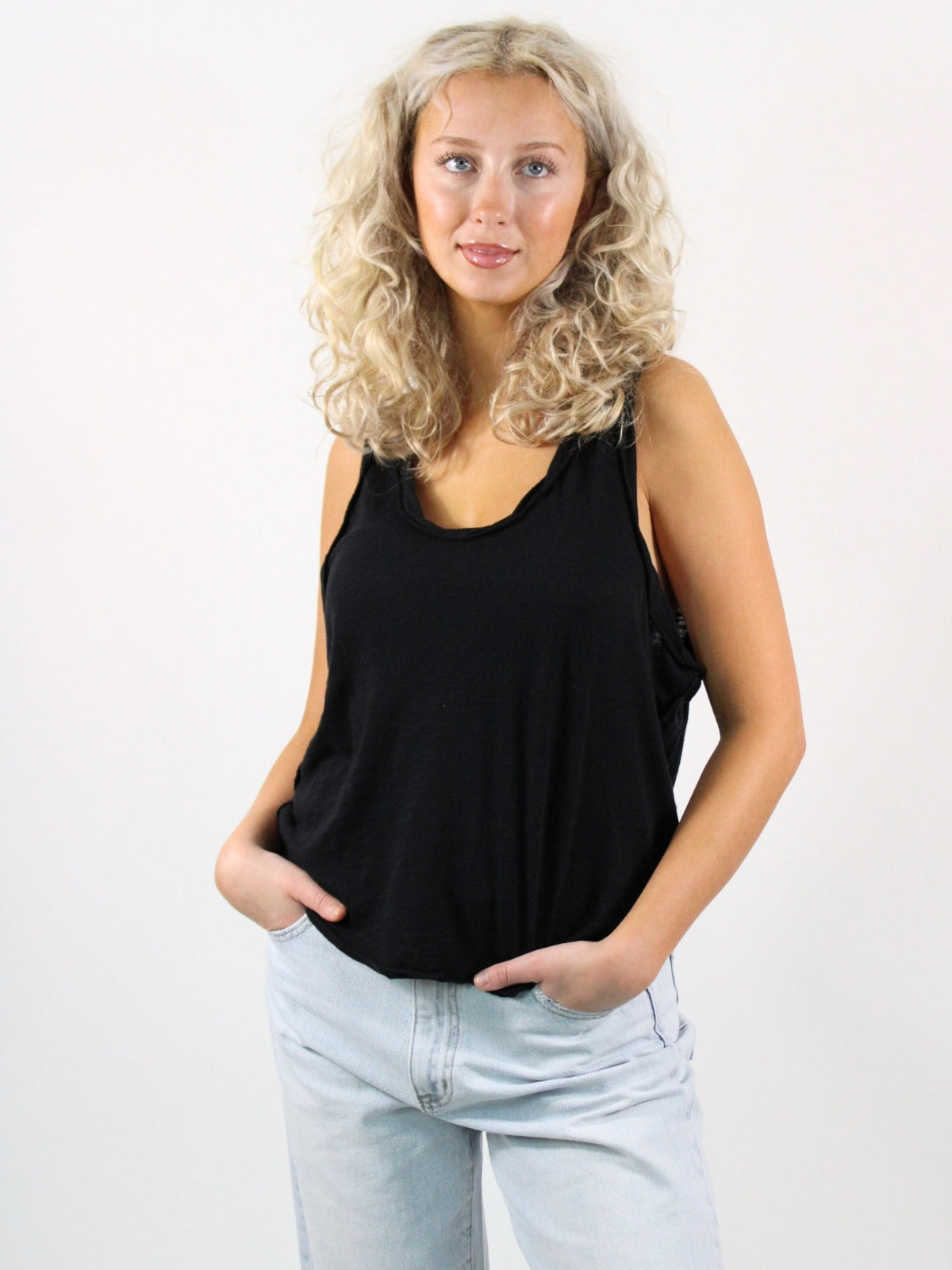 We The Free Easy Tank Black