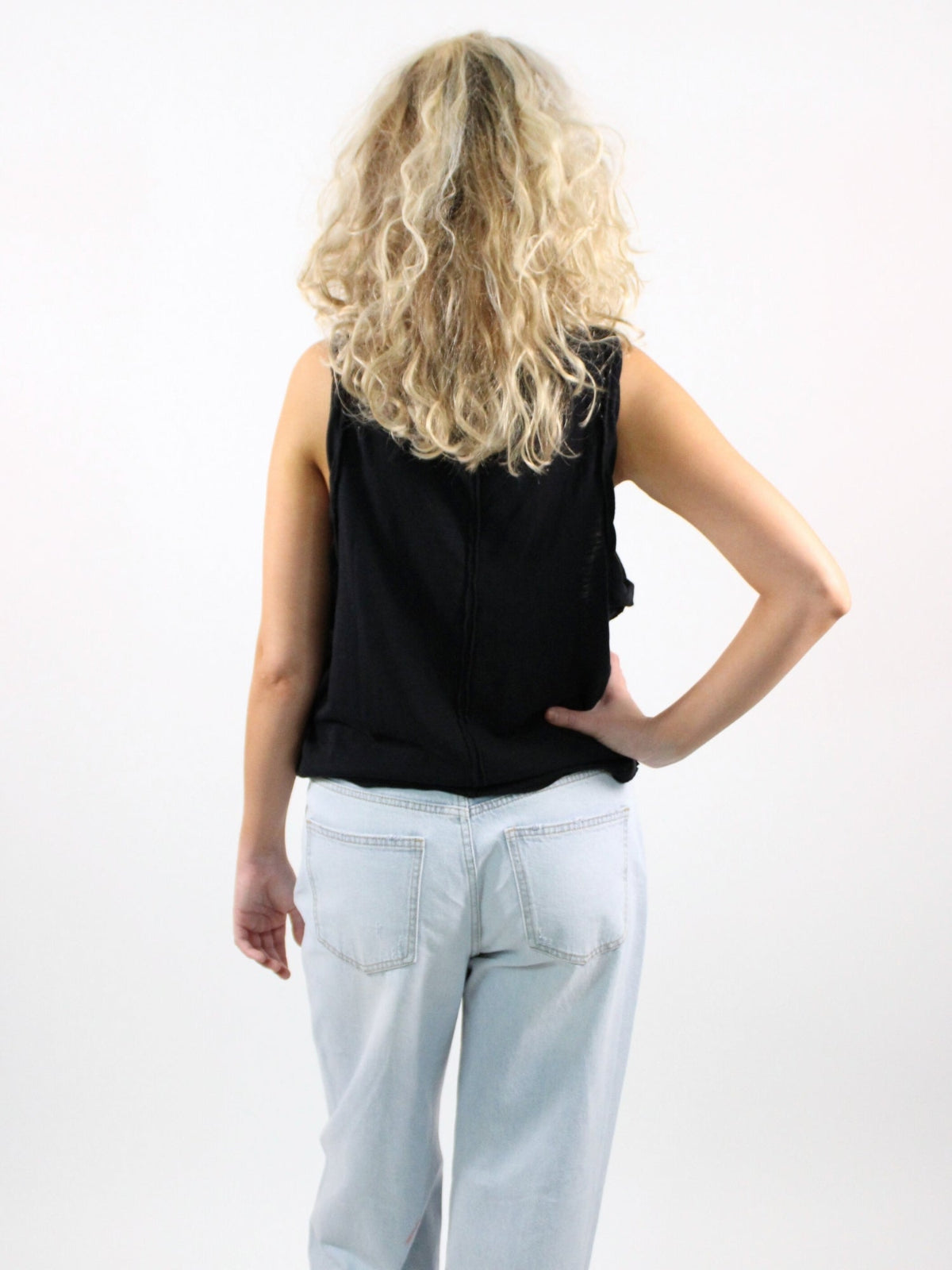 We The Free Easy Tank Black