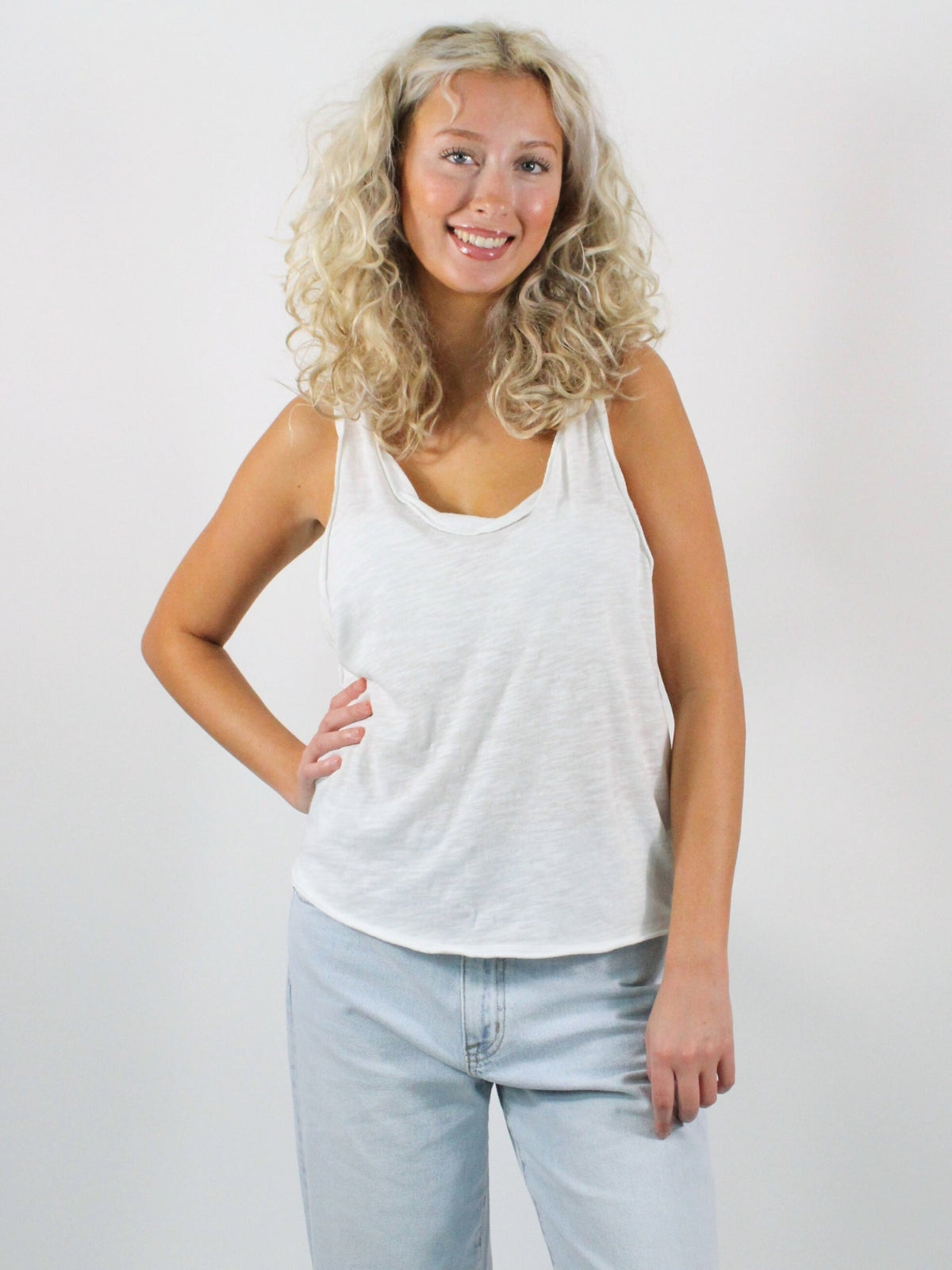 We The Free Easy Tank Clean Ivory