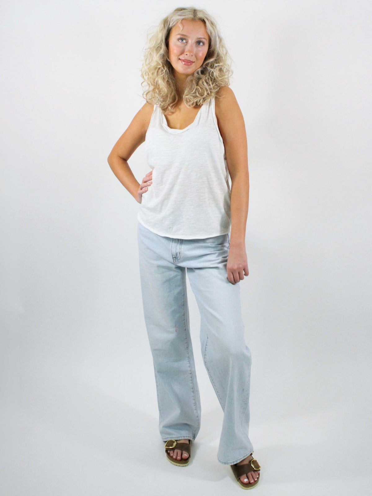 We The Free Easy Tank Clean Ivory