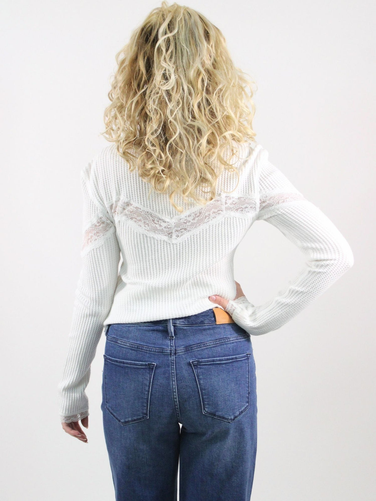 Free People Let's Party Waffle Cardi Clean Ivory