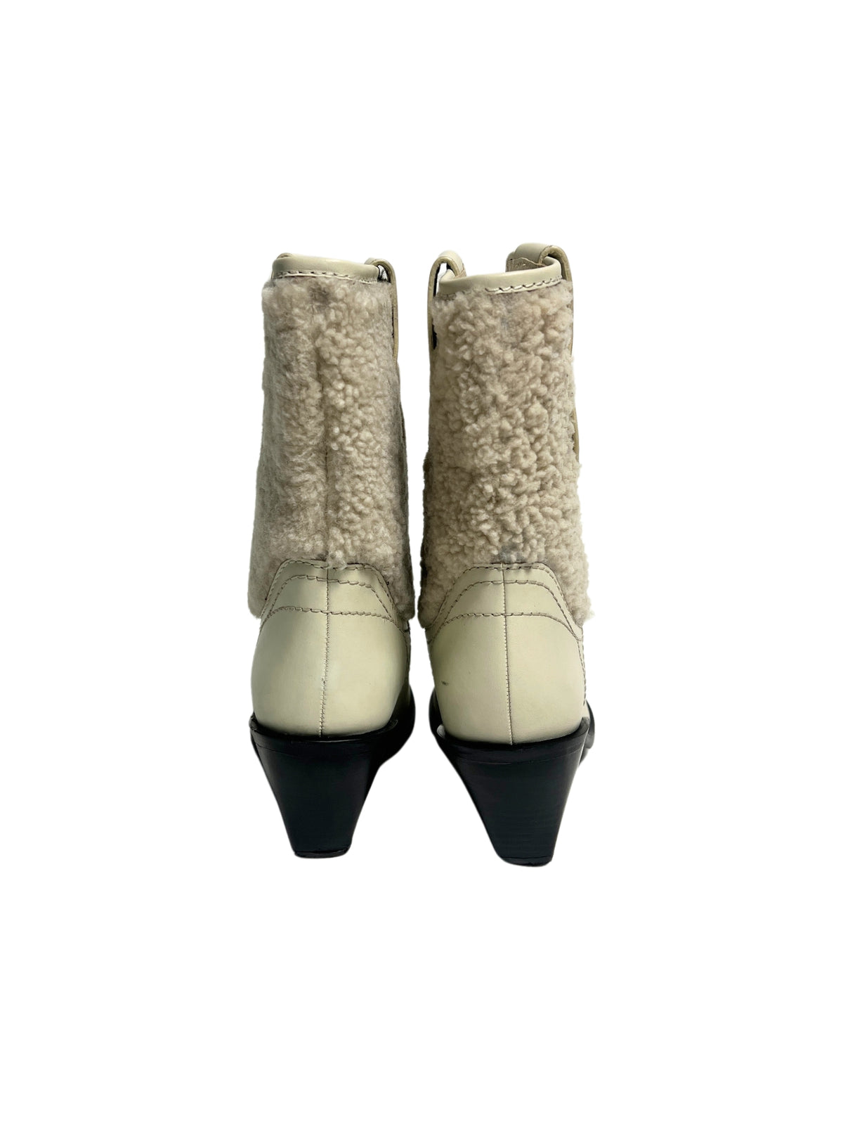 free people pitchfork point shearling boot arctic fox back