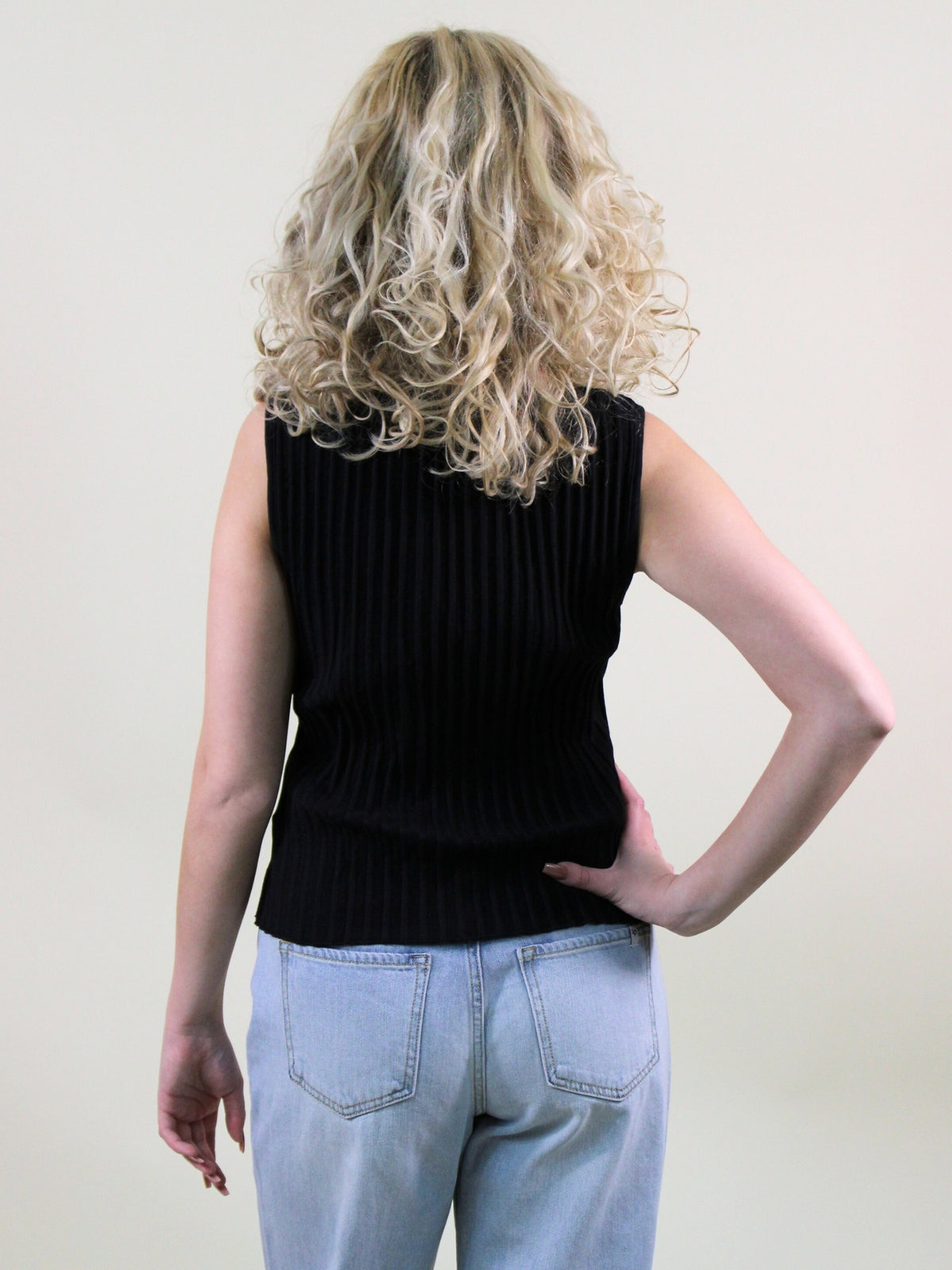 free people tilly vest black back