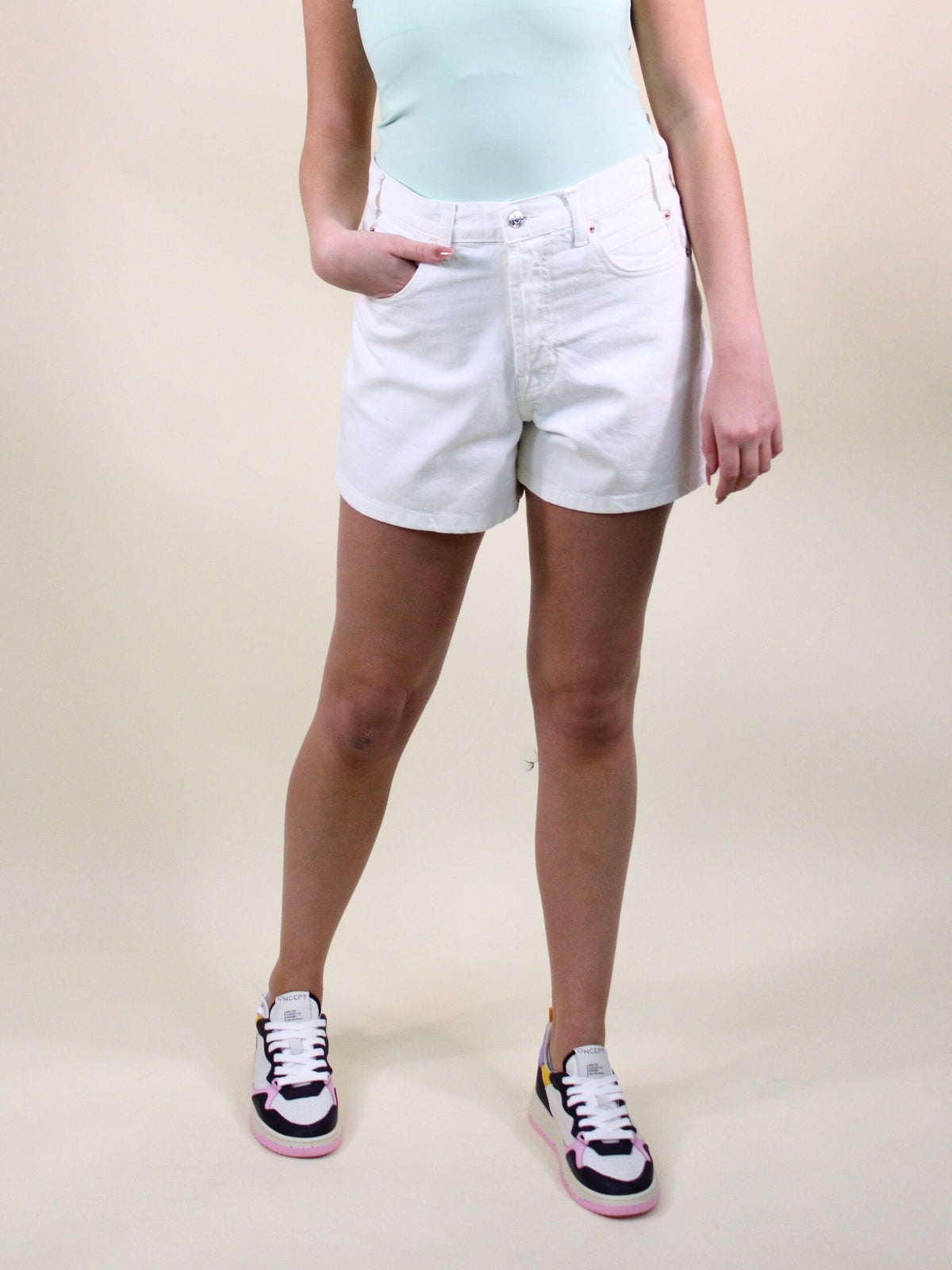 Free People Tippi Denim Short in fortune