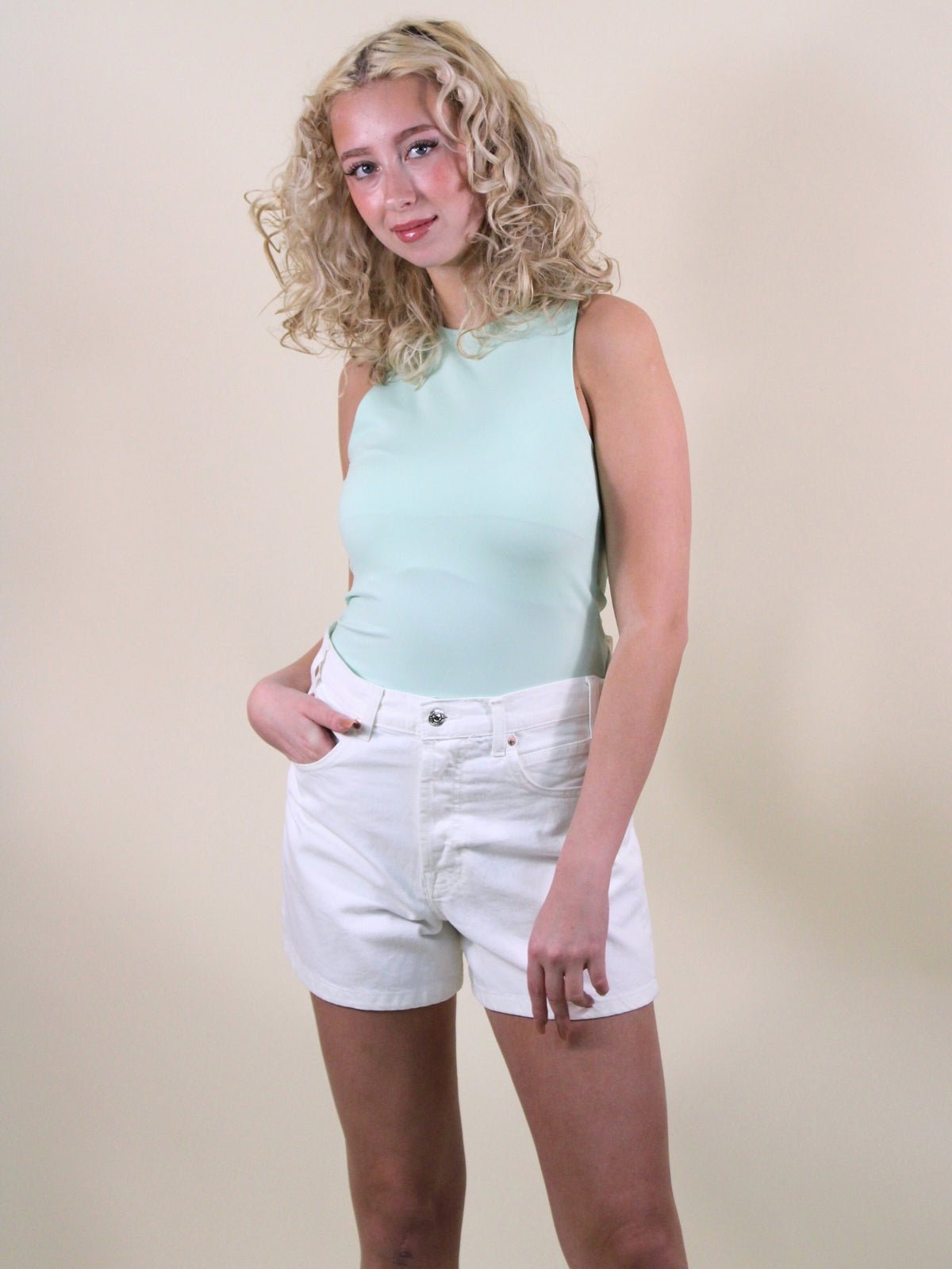 Free People Tippi Denim Short in fortune