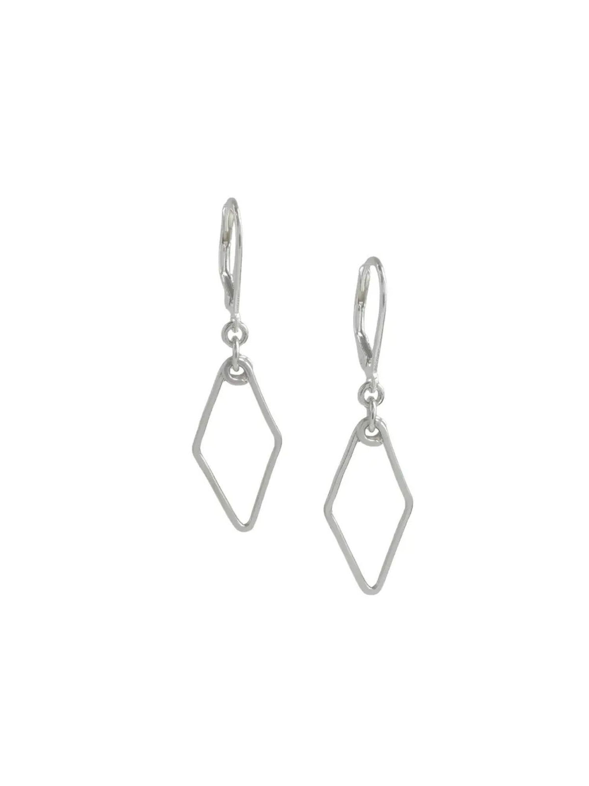 Little Mirage Diamond Earrings: Silver
