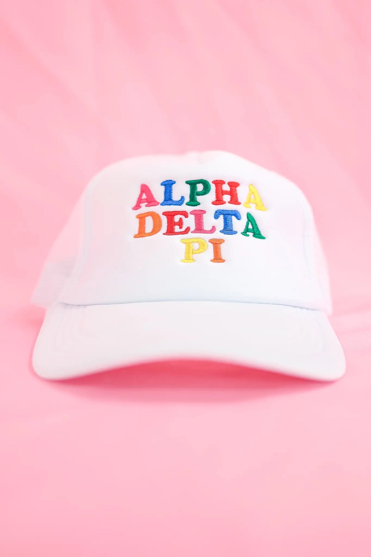 fun times sorority trucker hat alpha delta pi