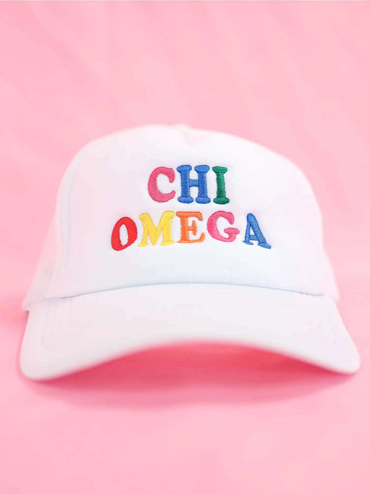 fun times sorority trucker hat chi omega