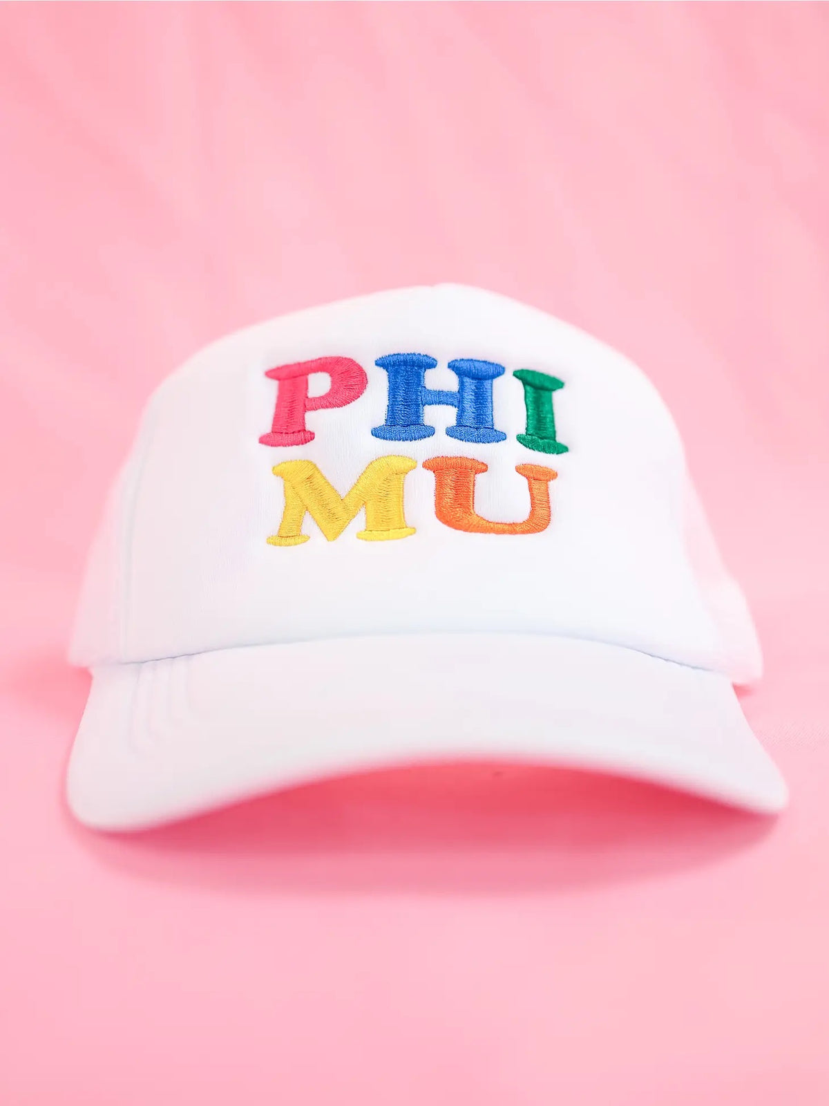 fun times sorority trucker hat phi mu