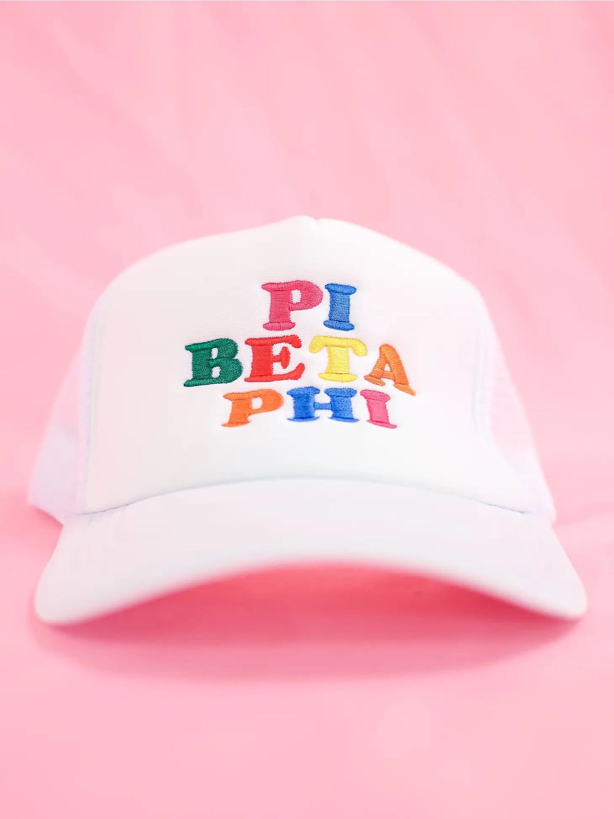 fun times sorority trucker hat pi beta phi