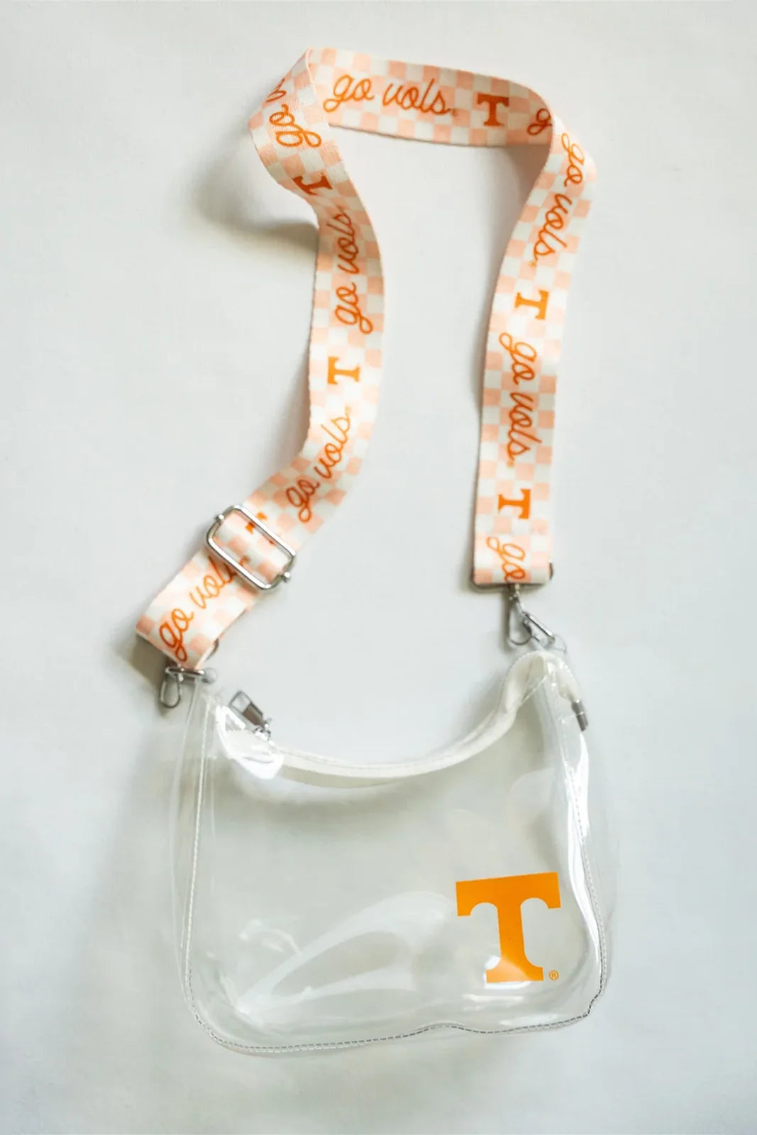 Go Vols Clear Stadium Bag with Strap Tennessee Vols Gameday