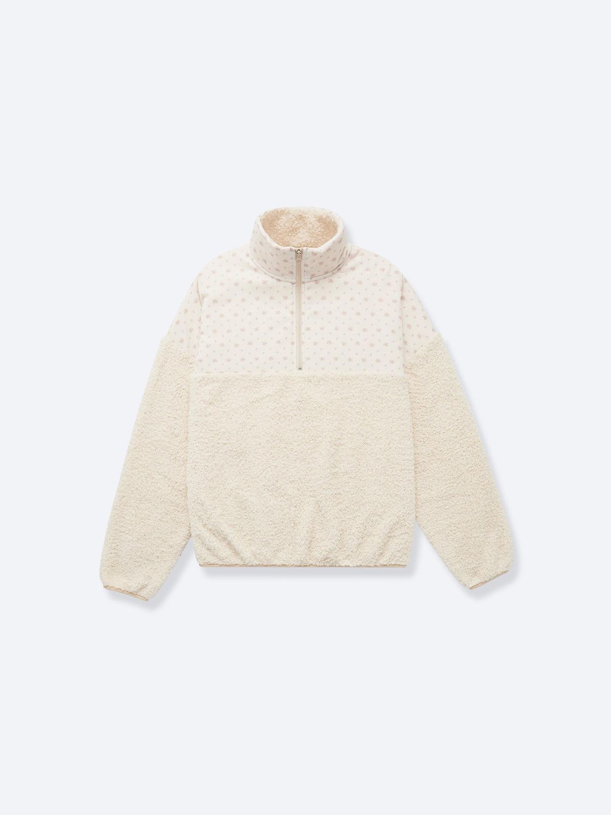 Happy Camp3r Garden Confetti Aria Henley Cream