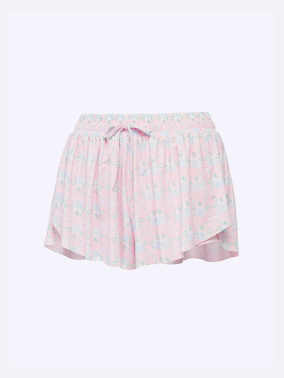 Happy Camp3r Ribboned Dreams Drawstring Athleisure Short Blush Pink