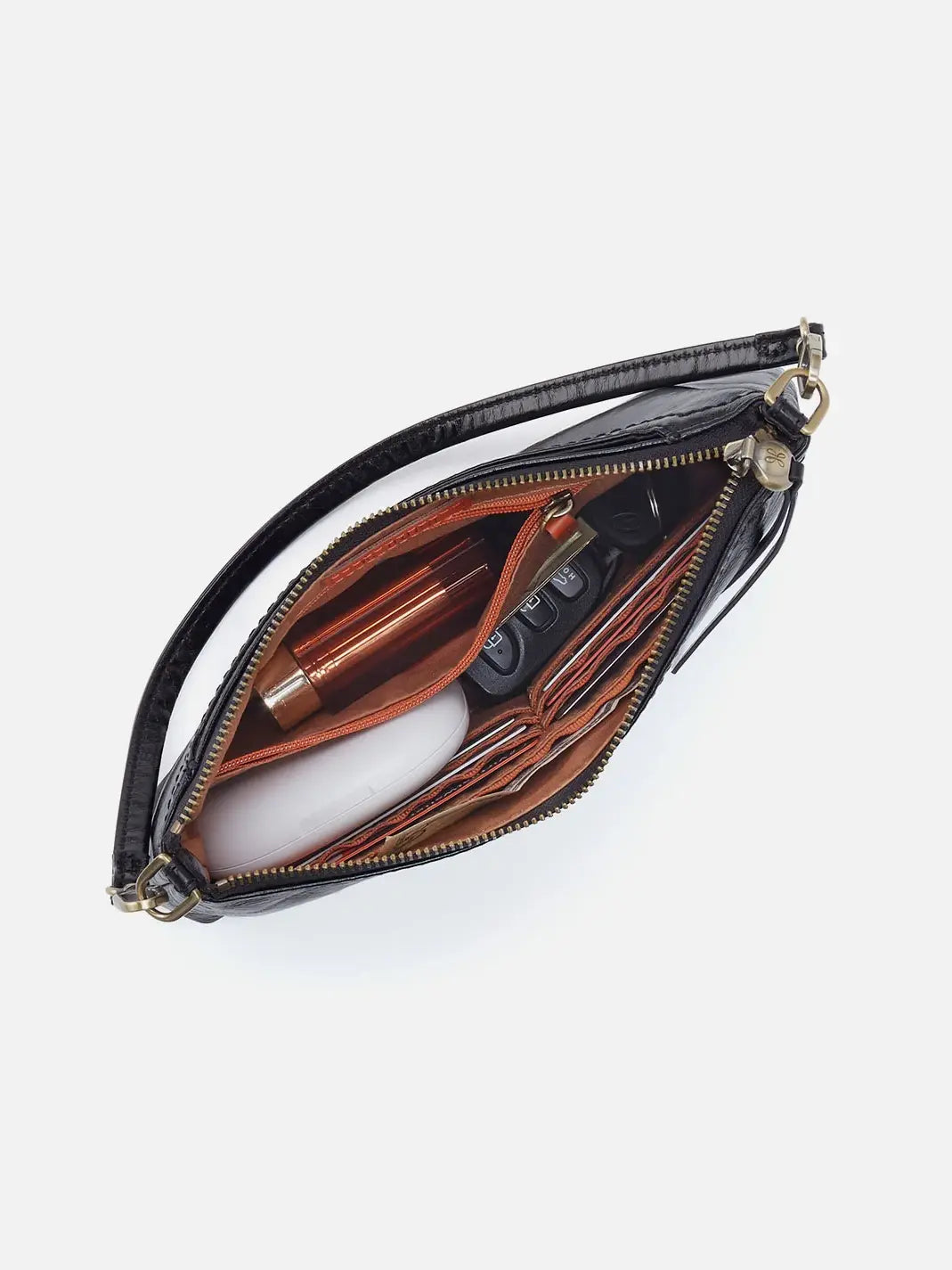 HOBO Darcy Woven Crossbody Chesnut