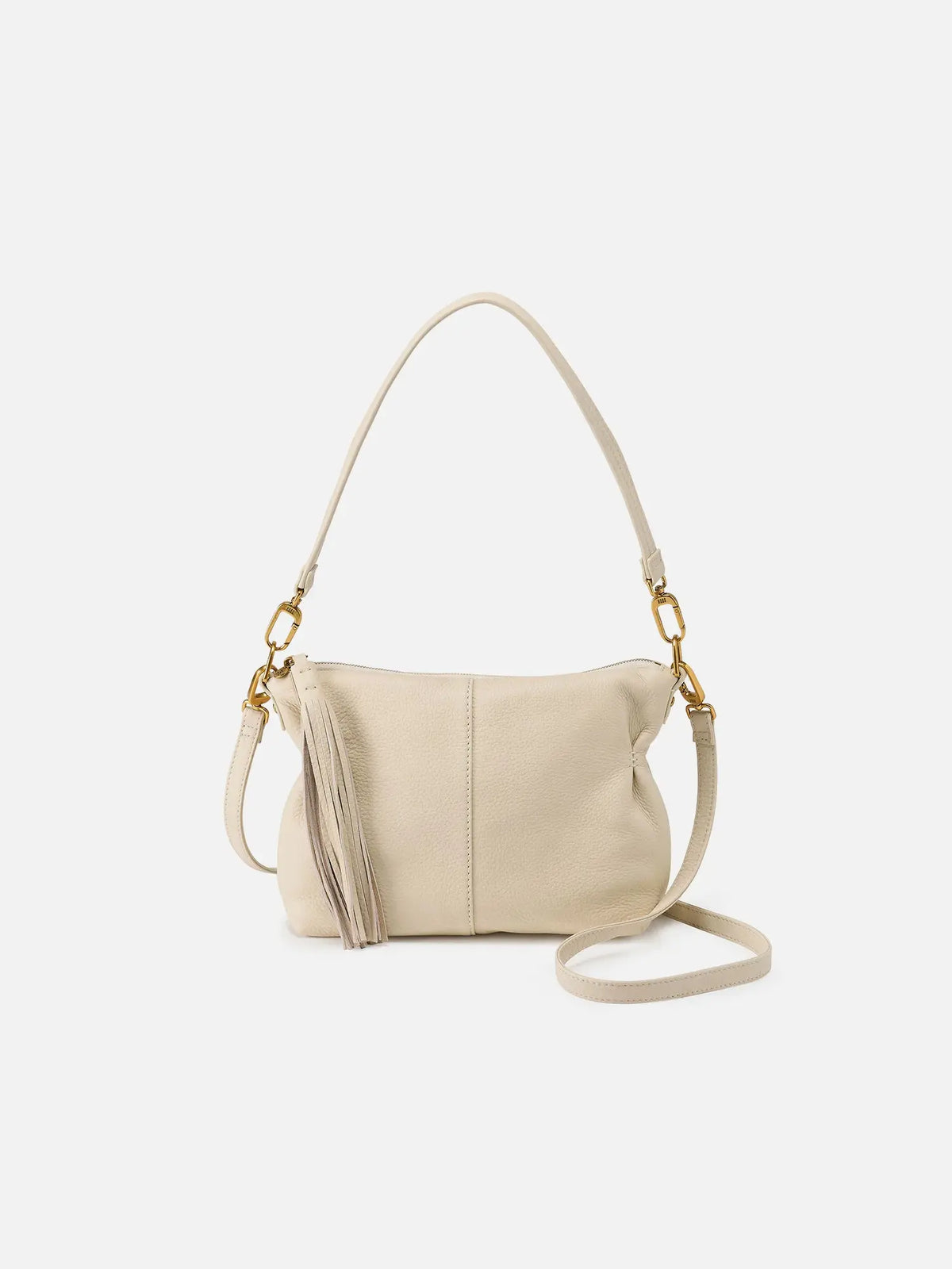 HOBO Kori Pebbled Leather Crossbody Birch