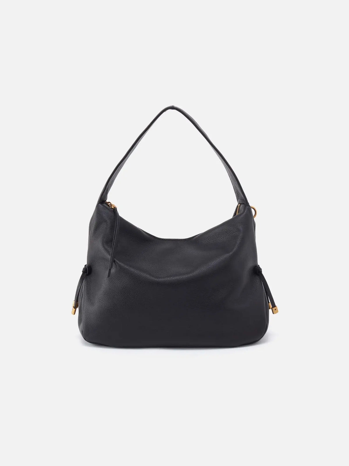HOBO Kori Pebbled Leather Hobo Black