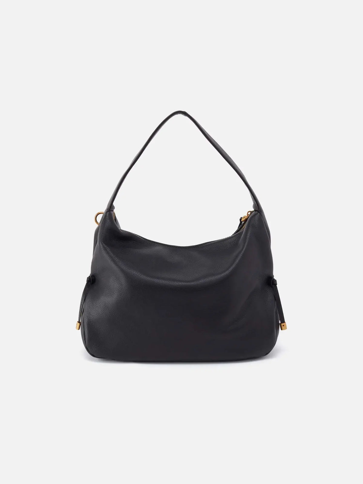 HOBO Kori Pebbled Leather Hobo Black