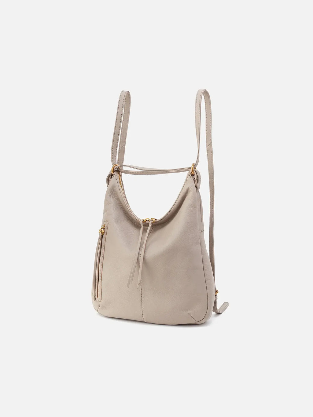 ashbritt pebbled leather backpack HOBO Merrin Convertible Backpack: Sandstorm Pebbled Leather – Bliss
