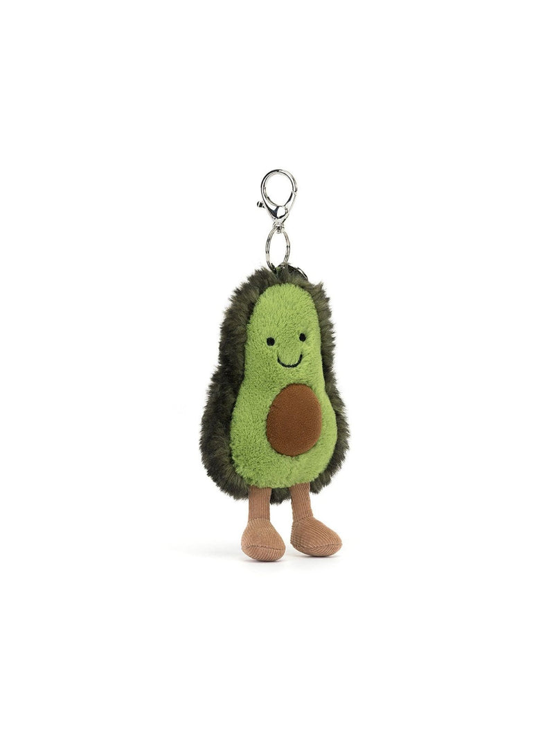 jellycat amuseables avocado bag charm
