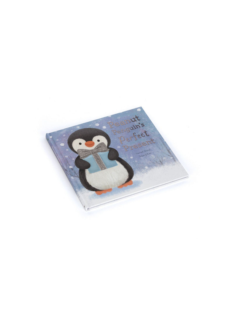 Jellycat Peanut Penguin’s Perfect Present Book