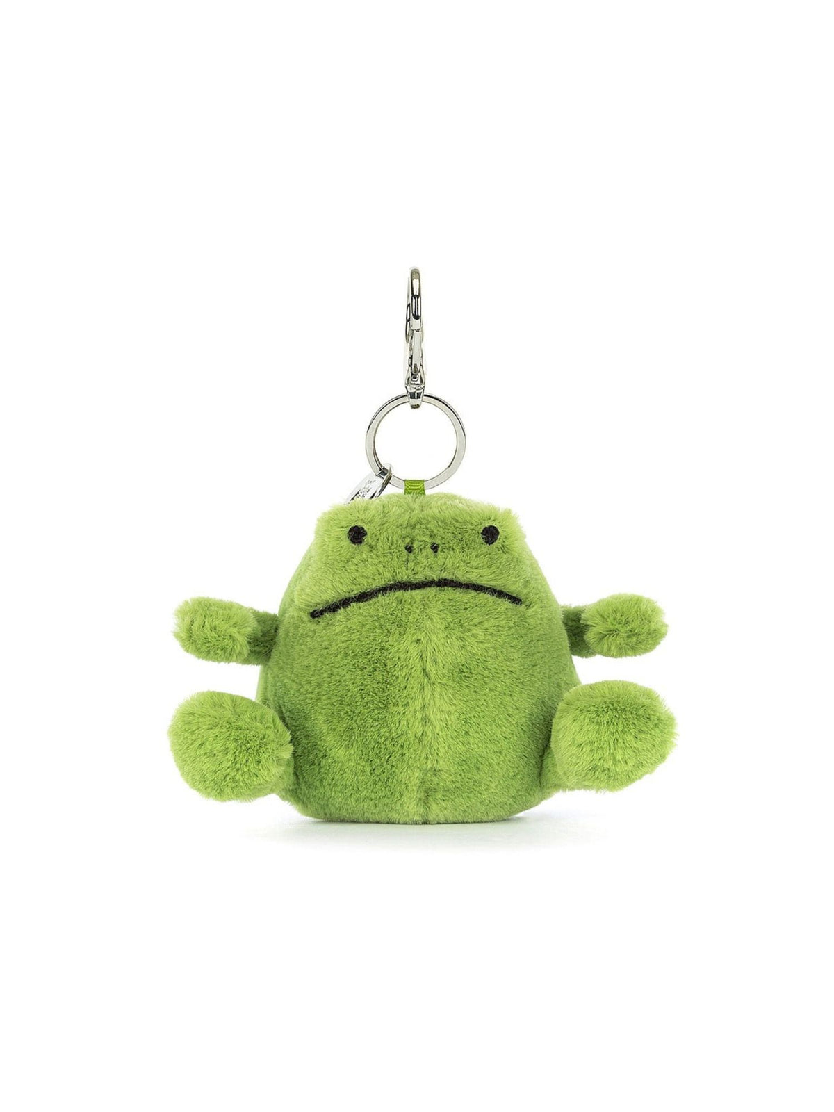 jellycat ricky rain frog bag charm
