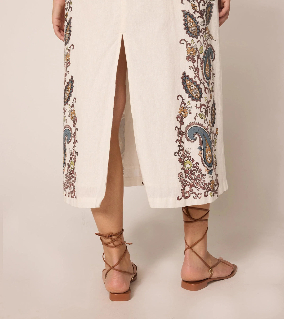 Cleobella Jolene Ankle Dress in veneto paisley