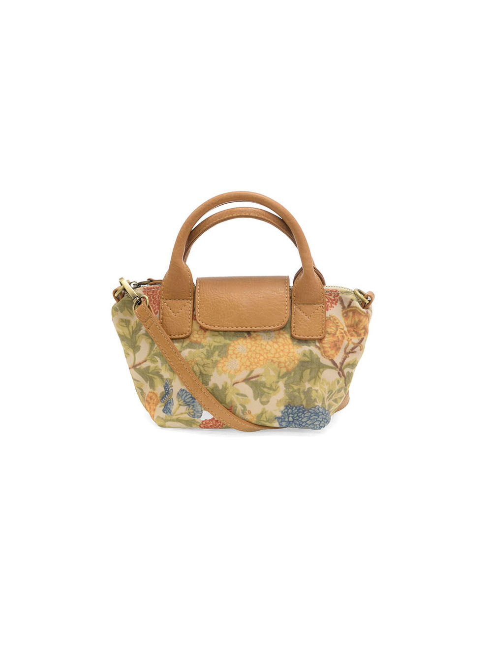 Joy Susan Abilene Canvas Mini Tote Crossbody Botanical Floral