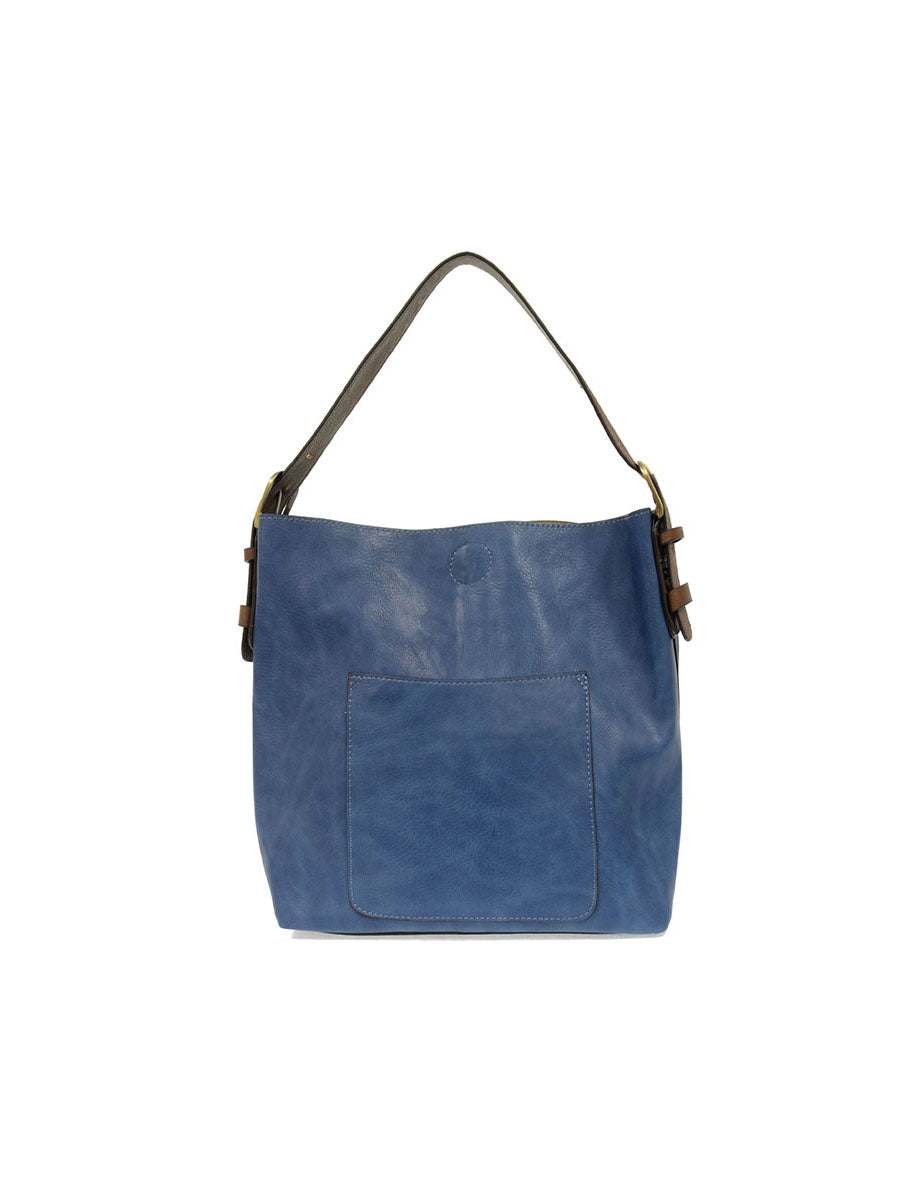 joy susan classic hobo handbag in celestial blue coffee