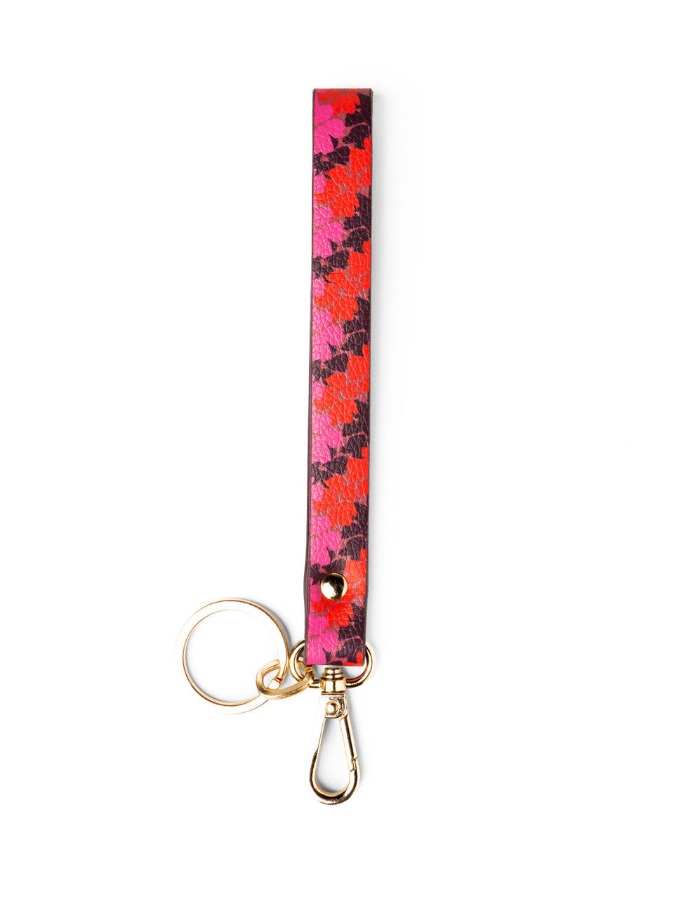 kedzie interchangeable printed wristlet strap in pretty in wildflower