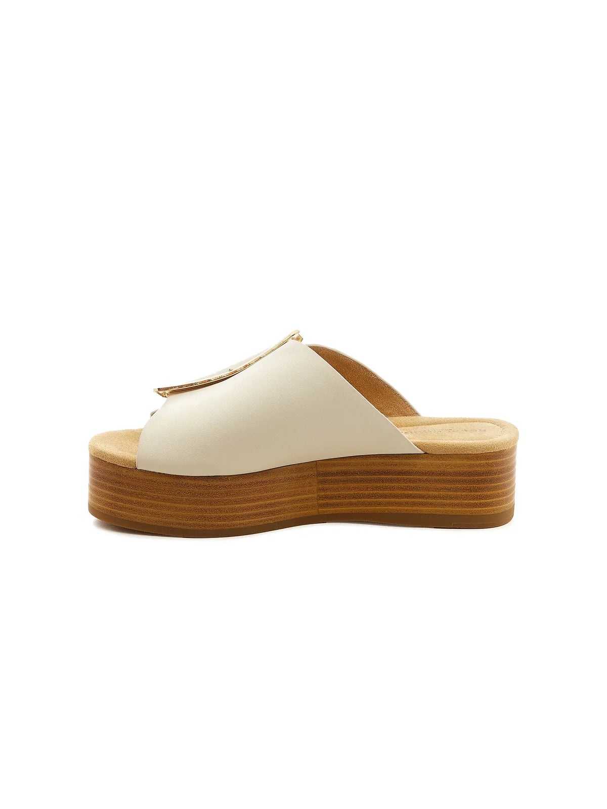 Kelsi Dagger Brooklyn Dover Platform Sandals Shell Nappa Leather