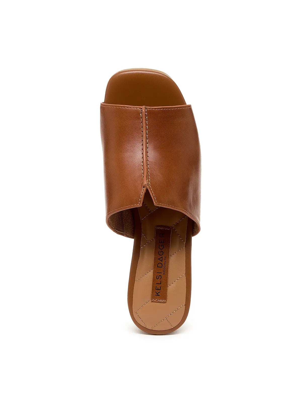 Kelsi Dagger Brooklyn Ryan Fox Platform Slide Sandals Leather