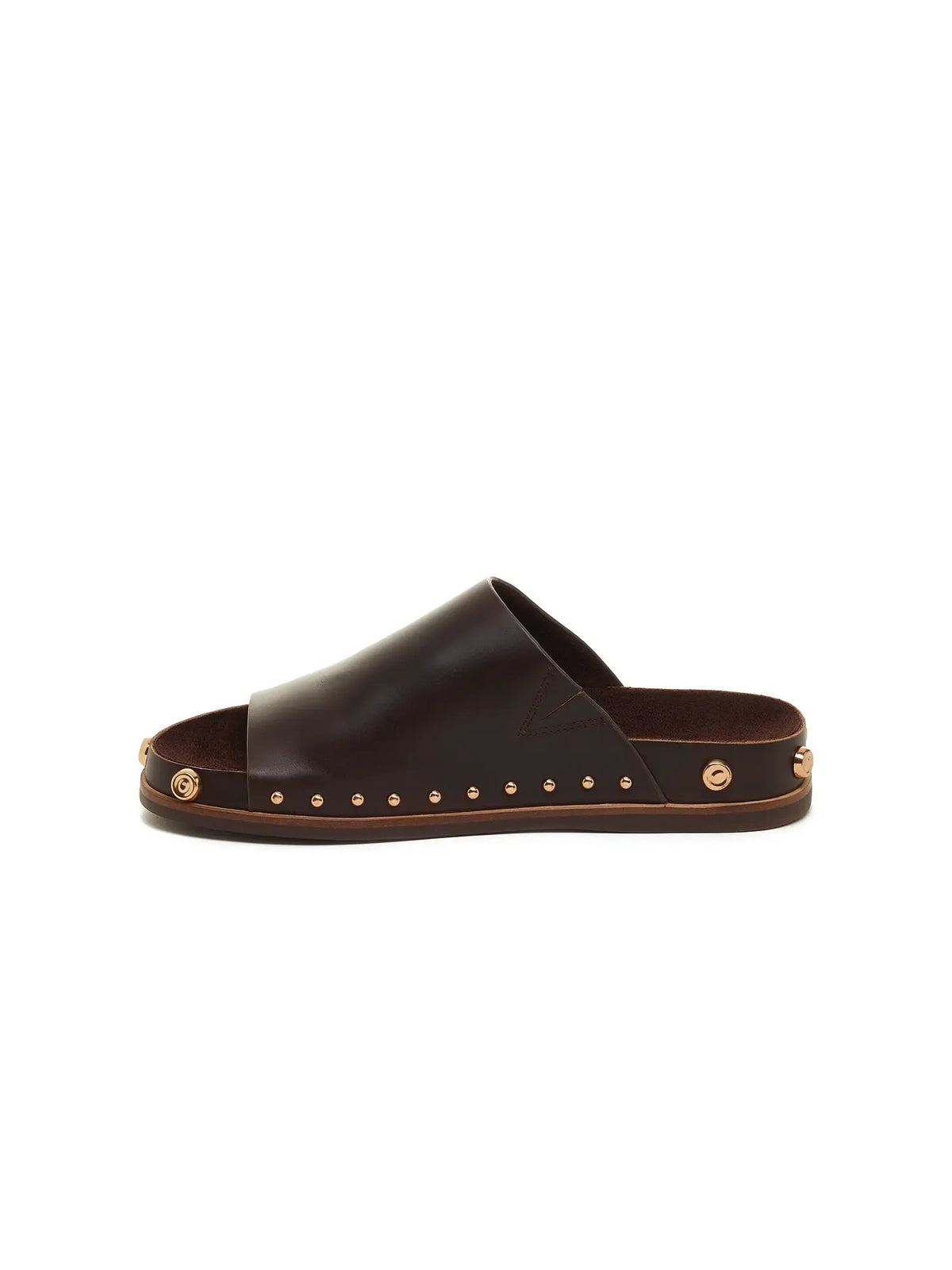 Kelsi Dagger Brooklyn Squish Buffalo Stud Slide Sandals