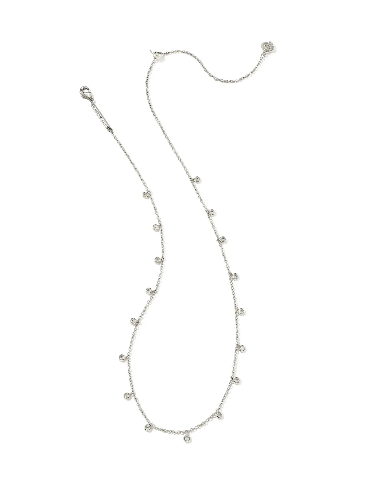 Kendra Scott Amelia Chain Necklace in Silver
