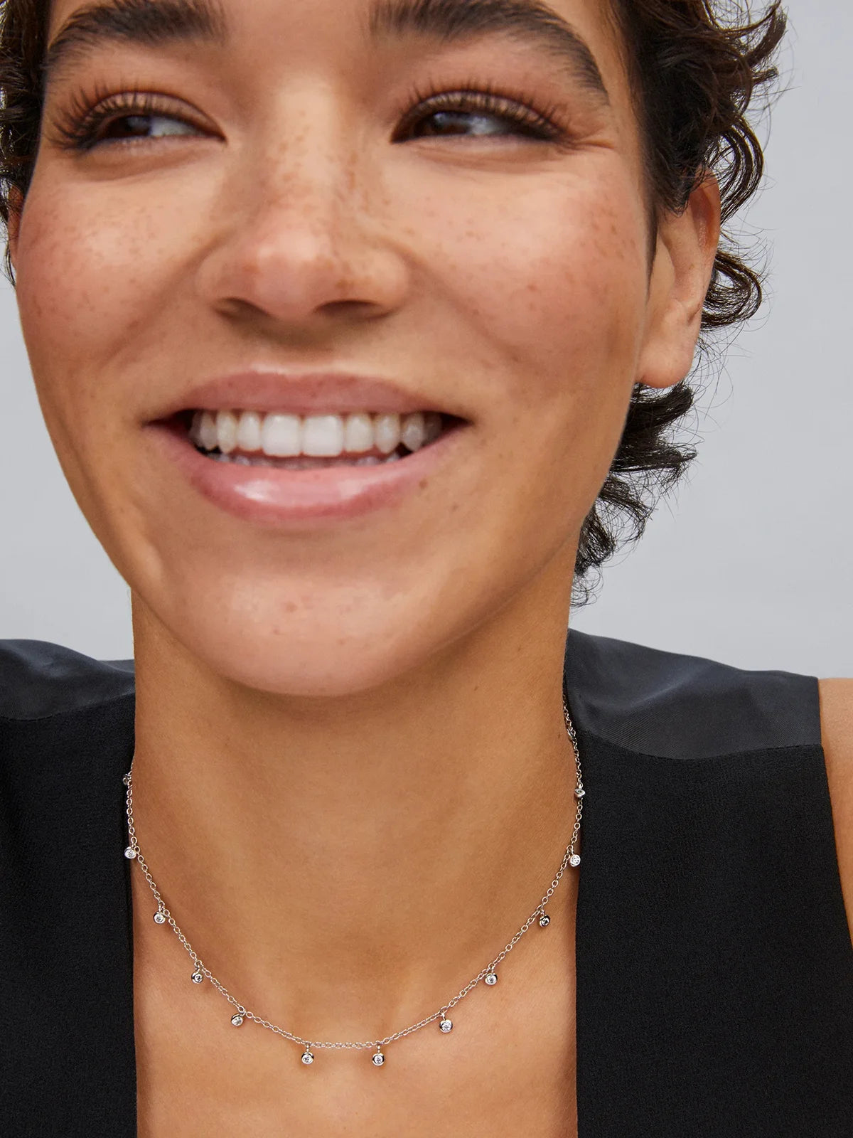 Kendra Scott Amelia Chain Necklace in Silver