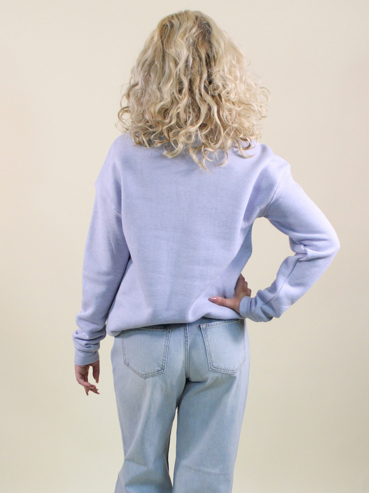 Lake Life Best Life Graphic Sweatshirt light blue 3