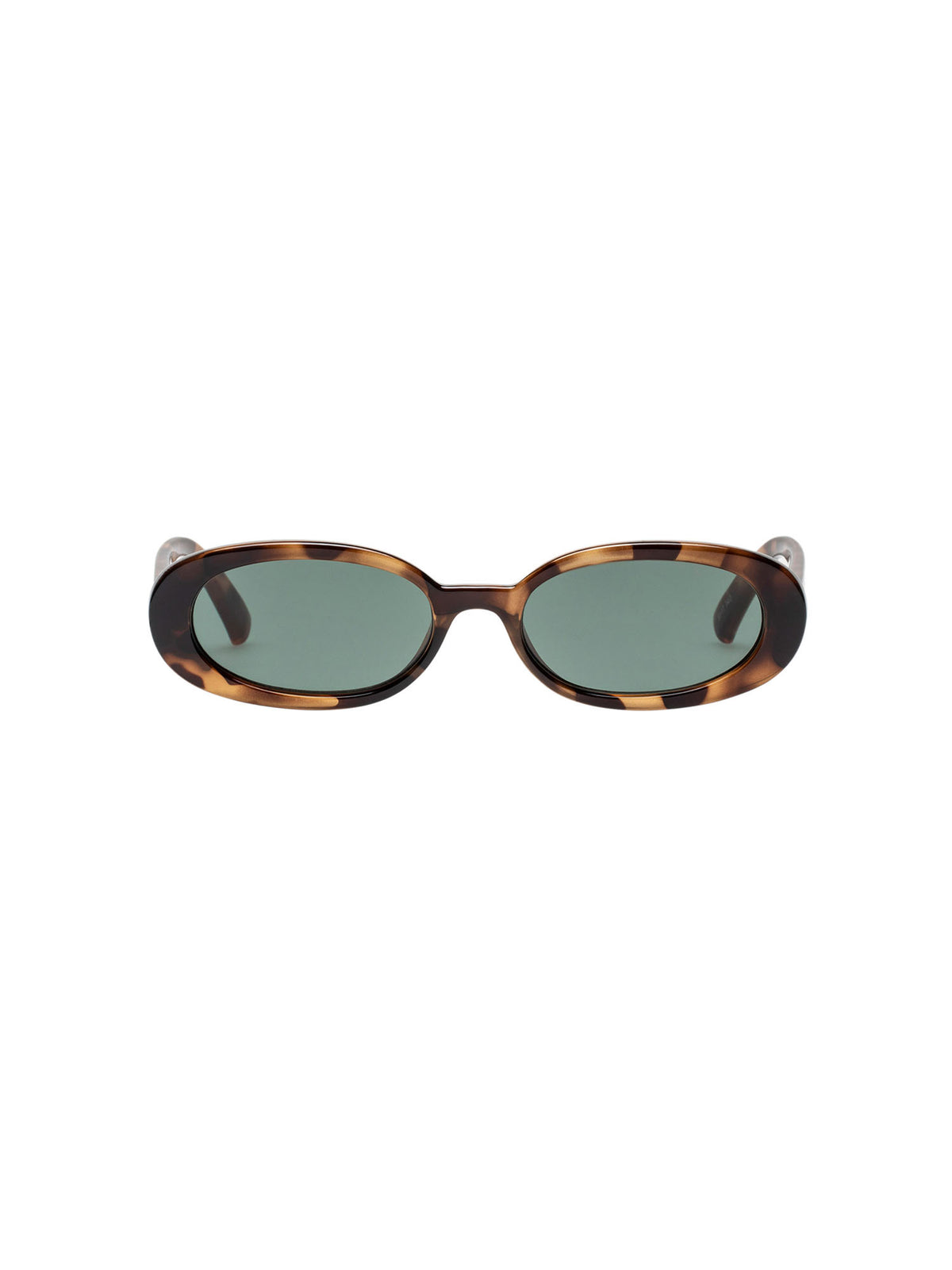 le specs outta love sunglasses in tortoise shell frames