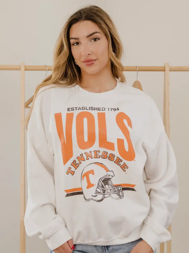LivyLu Tennesssee Vols Est 1794 Helmet Sweatshirt