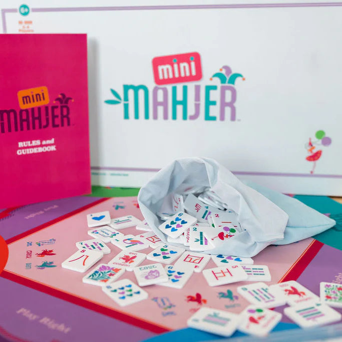 Mini Mahjer Mahjong Complete Game Rackin' Rosie Edition
