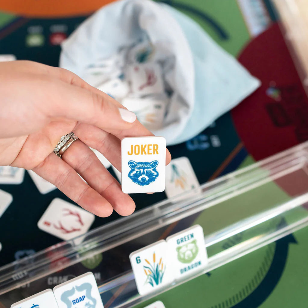 Mini Mahjer Mahjong Complete Game Woodlands Edition